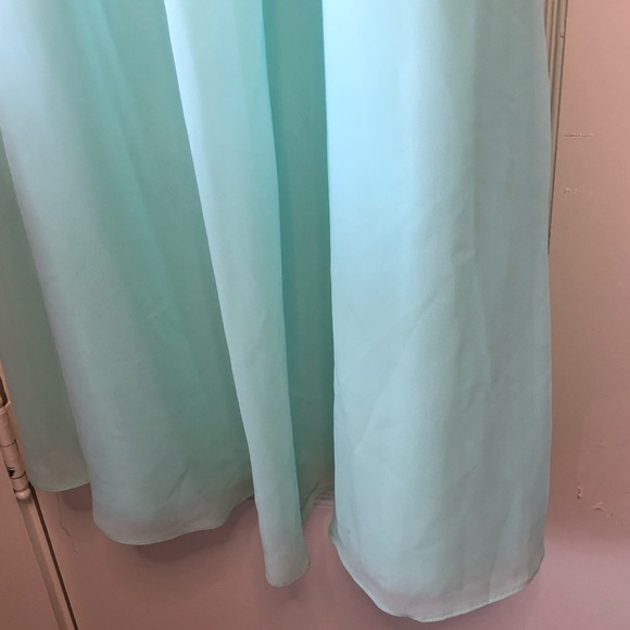 LIKE NEW Alfred Angelo Mint Sweetheart Gown - Picture 7 of 14